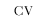 cv